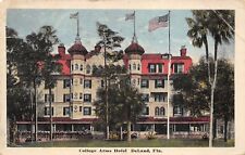 DeLand Florida 1920s Postcard College Arms Hotel  picture