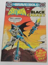 BRAVE AND BOLD #107 BATMAN BLACK CANARY JIM APARO HIGH GRADE 9.0/9.2 1973 picture