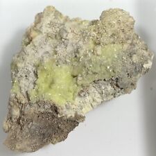 Sulfur Crystal Druzy Steamboat Springs Washoe Co Nevada USA picture