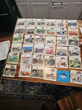 Vintage Classic motorcycle Photo Info Cards Atlas Lot of 36 Cards, Lot #10 picture