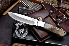 CFK Handmade ATS 34 Custom SHEEP HORN Hunting Skinner Camping Sport Knife I picture
