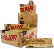 AUTHENTC Raw Classic King Size Slim Rolling Paper Full Box 50 pack, 32 Per Pack picture