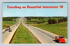 CO-Colorado, Scenic Interstate Seventy Super Highway, Vintage Postcard picture