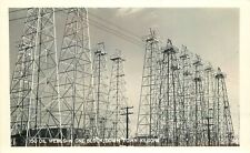 Postcard RPPC Photo 1940s Texas Kilgore Oil Industry Derricks 22-13698 picture
