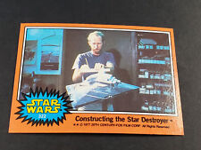 1977 TOPPS STAR WARS CARD #322 ORANGE SERIES HIGH GRADE MINT + BEAUTIFUL picture