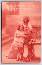 Vintage C1910 Postcard Mother And Daughters Love picture