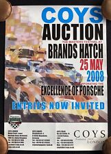 2008 Coys Auction Poster Brands Hatch Masters Racing Series Porsche 917 picture