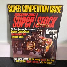 Rodder and Super/Stock Magazine Nov 1970 Vintage Street Drag Racing Corvette picture