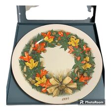 Lenox America’s Bounty Annual Thanksgiving Plate 1994 First Year 10.75” picture