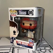 READ Funko Pop Patriots Tom Brady #05 Patriots Blue Jersey w/Protector picture