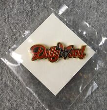 Vintage Dollywood Pin Gold Tone Enameled Lapel Hat Pinback – Theme Park picture