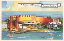 Chicago IL Illinois, Century of Progress Electrical Building, Vintage Postcard picture