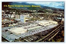 c1960's Aerial View Of Ala Moana Shopping Center Honolulu Hawaii HI Postcard picture
