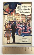 Dennison 1923 How to Decorate Halls - Booths and Automobiles Booklet picture