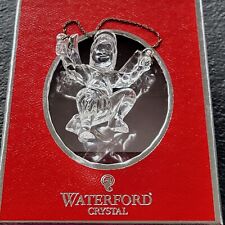 Waterford Lead Crystal 2004 Angel Ornament w. Chain Ireland picture