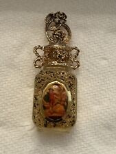 Vintage Adrian Designs Locket Perfume Bottle Limited Edition 1/8oz Courting picture