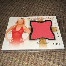 2012 Benchwarmer Kara Monaco Holiday Swatch Gold Foil #37/50 picture