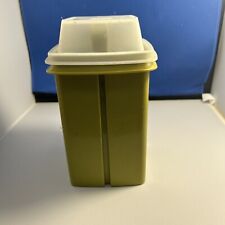 Vintage Tupperware Pickle Keeper 1330-1 Olive Green picture