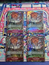 Full Playset (x4) of Curly.Dadan - One Piece TCG - Best Selection - English picture