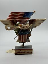 2008 Jim Shore Patriotic Eagle America United We Stand #4013282 Retired picture