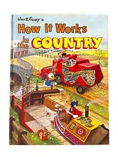 Vintage Walt Disney's How It Works in the Country (1982, Hardcover) Excellent  picture