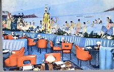 Aloha Room, Heathman Hotel, Portland, Oregon - Vintage Chrome Postcard - Mural picture