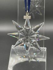 Swarovski Crystal 2009 Annual Snowflake Star Christmas Holiday Ornament 983702 picture