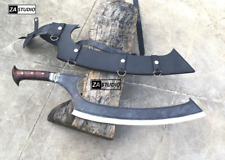 Hunting Knife Camping Knife Custom Handmade Machete Professional Big Bowie picture