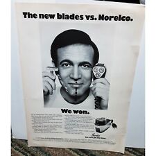 1970 Norelco Shaver Razor Vintage Print Ad picture