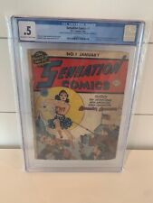 Sensation Comics #1 CGC .5 Wonder Woman (First Cover) D.C. Comics 1942 picture