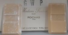 Madame Rochas by Rochas Paris Soap Cakes 3.5 Oz  2 New In Package Vintage  picture