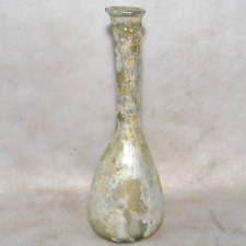 Large Ancient Roman Glass Bottle Flask in Perfect Condition circa 1st Century AD picture