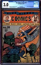 Blue Ribbon Comics 18 CGC 3.0 Classic Sam Cooper MLJ Cover 1941 Scarce picture