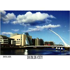 Ireland Dublin City Docklands Samuel Beckett Bridge Postcards Travel Souvenir picture