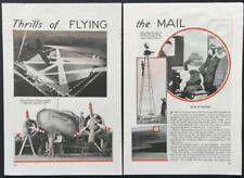 “Thrills of Flying the Mail” 1934 Pilot accounts of early Air Mail Service picture
