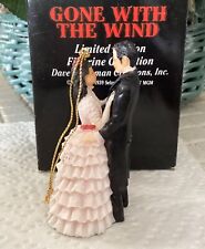 Gone With The Wind Rhett & Scarlett Ornament by Dave Grossman Ltd Edition 1988 picture