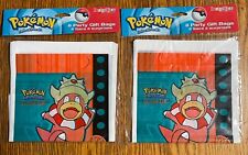 Lot Of 2 Pokemon Slowking Bag of 8 Party Gift Loot Bags, 2000 Nintendo - NOS picture