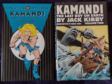 KAMANDI by Jack Kirby Vol. 1 & 2 Hardcover Graphic Novels DC Comics 1970's picture