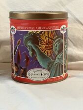 1990s Trails End Gourmet Caramel Corn Metal Tin Collector Boy Scouts of America picture