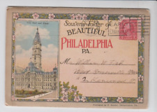 Postcard Folder PA Philadelphia Pennsylvania Souvenir c.1929 G22 picture