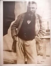 AUGUSTE RODIN 1917 FAMOUS SCULPTOR PHOTO PARIS FRANCE THE THINKER ARTIST LEGEND picture