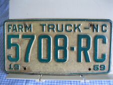 1969 North Carolina Farm Truck 5708-RC Green/White  picture