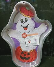 Vintage Wilton Haunted Pumpkin & Ghost Cake Pan with Insert 1998 picture