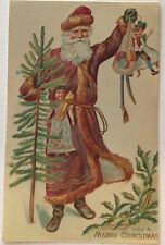 VTG Merrimack Christmas Postcard Replica of the Antique Original UNUSED Santa176 picture