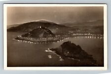 RPPC San Sebastian Vista de Noche desde lgueldo Vintage Postcard picture