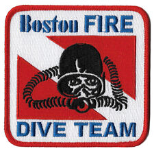 Boston Fire Dive Team Scuba Rescue Marine NEW Patch  picture
