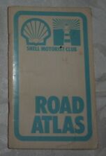 Vintage Shell Motorist Club Road Atlas picture