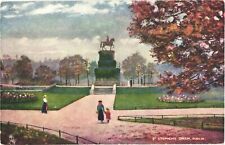 Equestrian Statue of George St Stephen's Green, Park In Dublin, Ireland Postcard picture