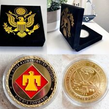 US ARMY 45th INFANTRY DIVISION Challenge Coin With  Velvet Case picture