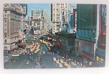 Vintage Postcard Times Square New York City Advertising Cars picture